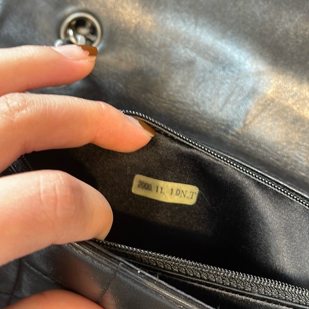 Chanel Chocolate Bar Lambskin Black Flap Bag - Picture 12 of 16